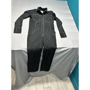 Orseund Iris Black‎ Front Pockets Jumpsuit XS